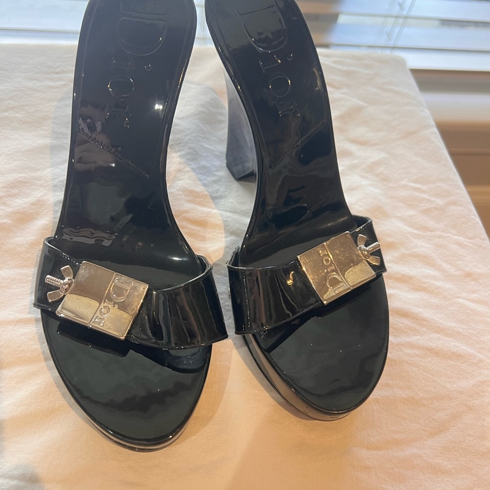 Vintage Dior Black Women's Shoes